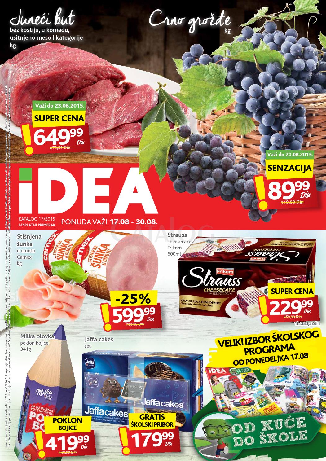 Idea katalog akcija od 17 30 08 2015 by Catalog.rs - Issuu