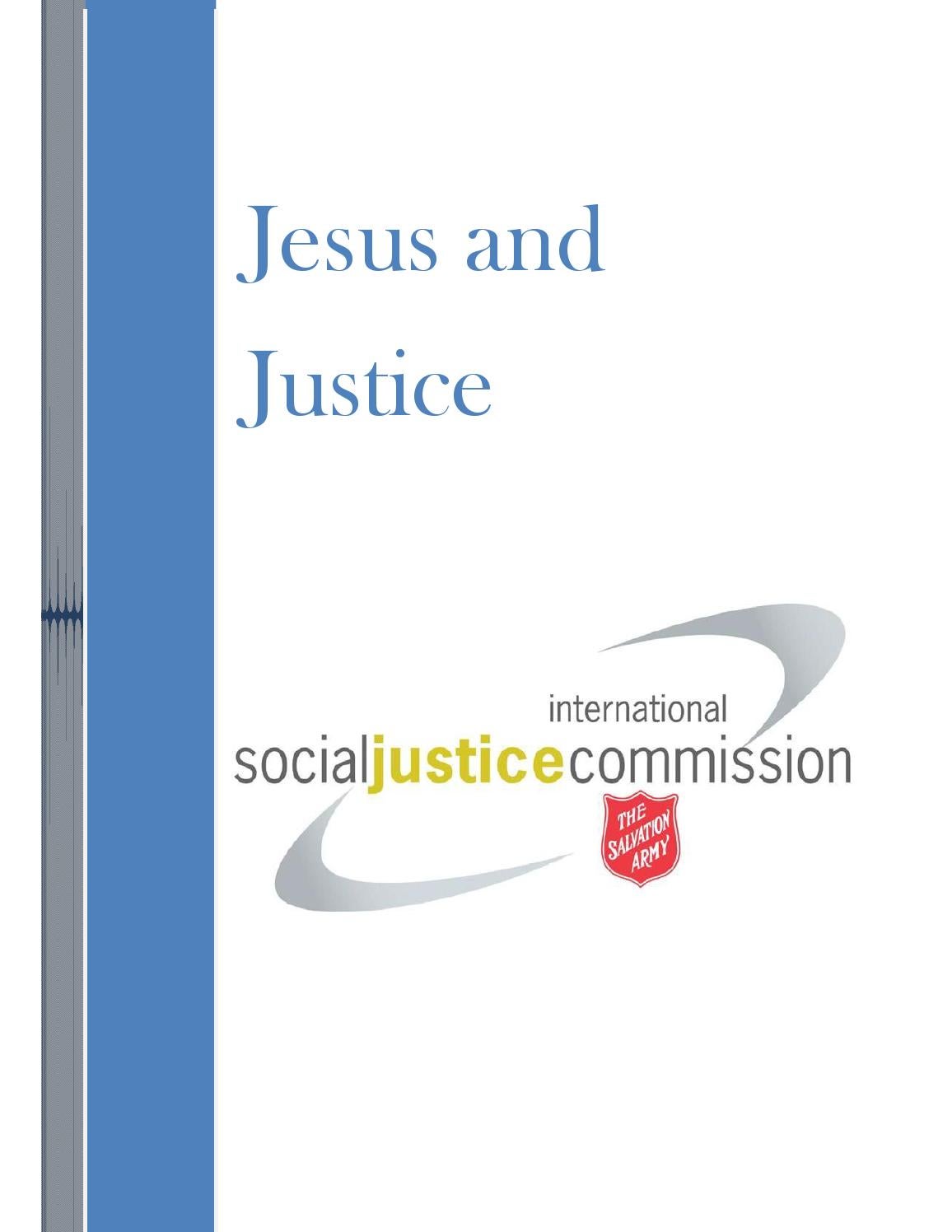 Jesus and Justice by International Social Justice Commission - The ...