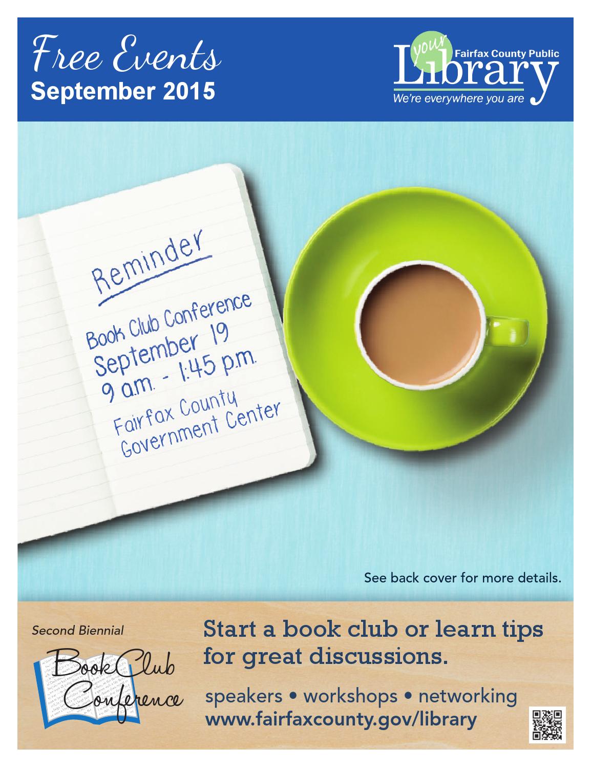 September 2015 issuu by Fairfax County Public Library Issuu