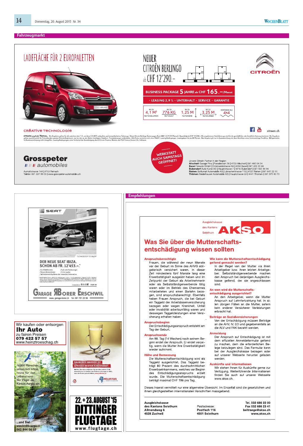 20150820 woz wosanz slim by AZAnzeiger Issuu