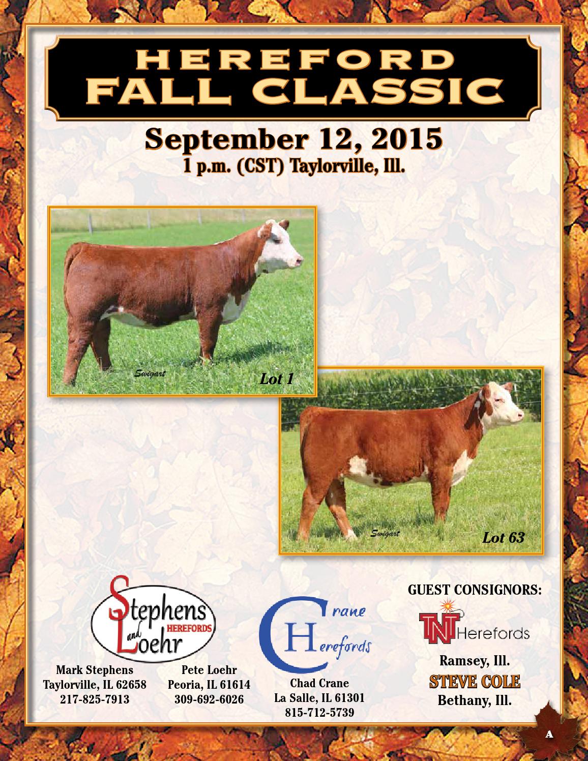 Hereford Fall Classic 2015 by American Hereford Association and