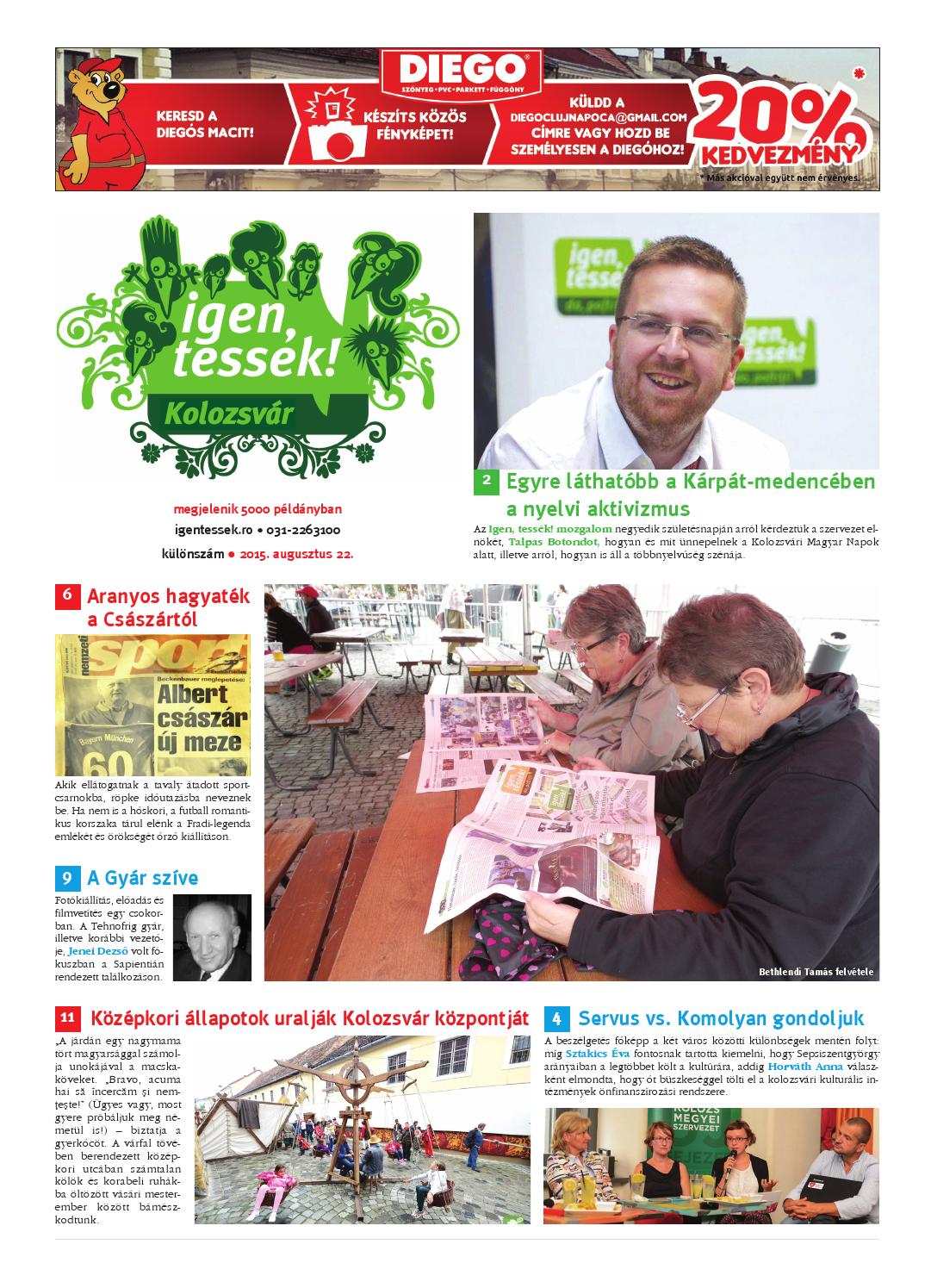 Igen Tess k Napilap Szombat Augusztus 22 By Igen Tess k 