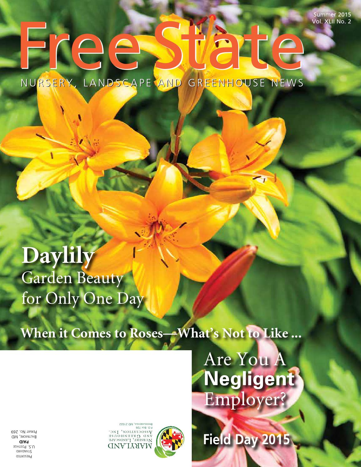 Free State Nursery and Landscape News by Maryland Nursery, Landscape