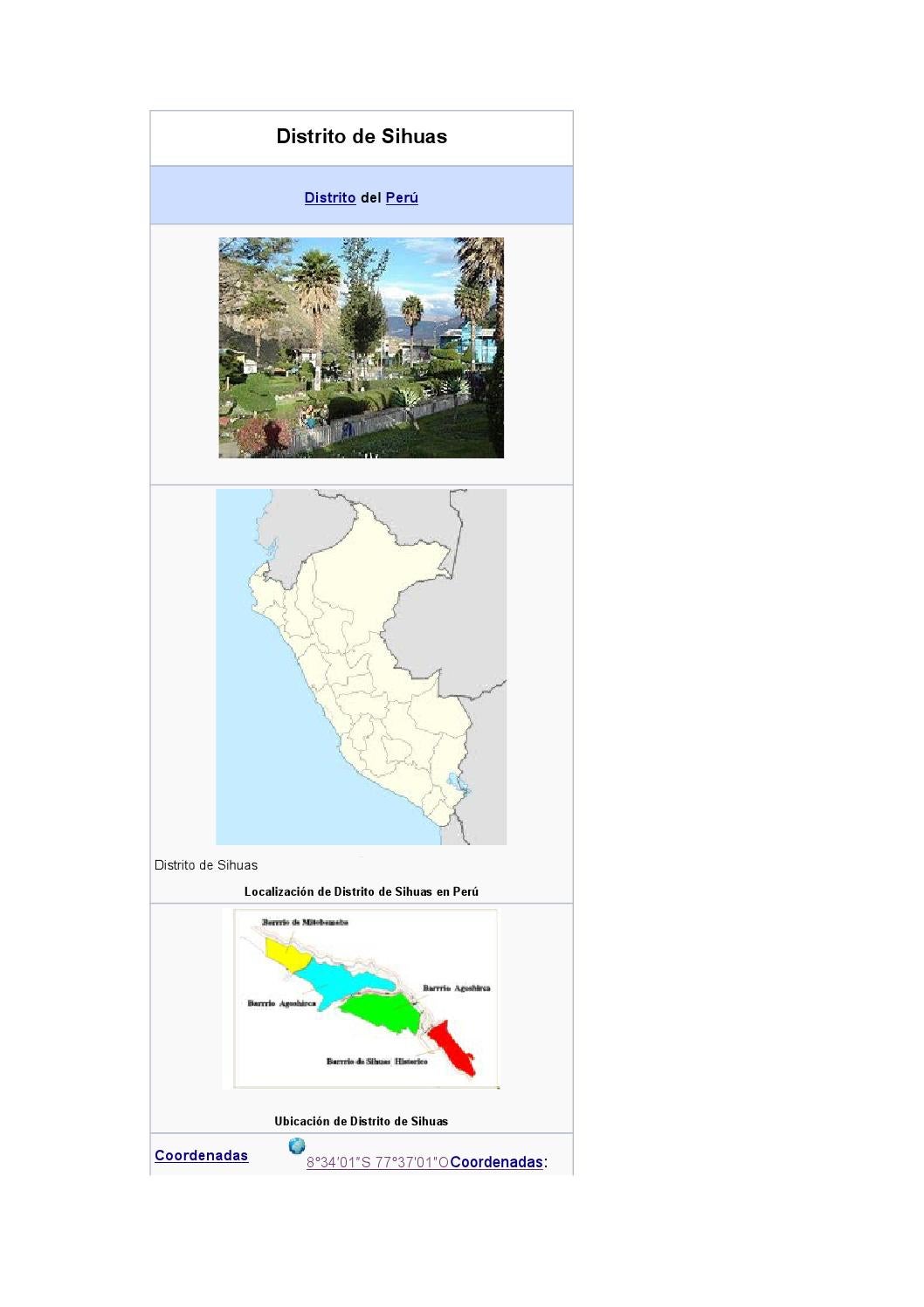 Distrito de sihuas by saulhld Issuu