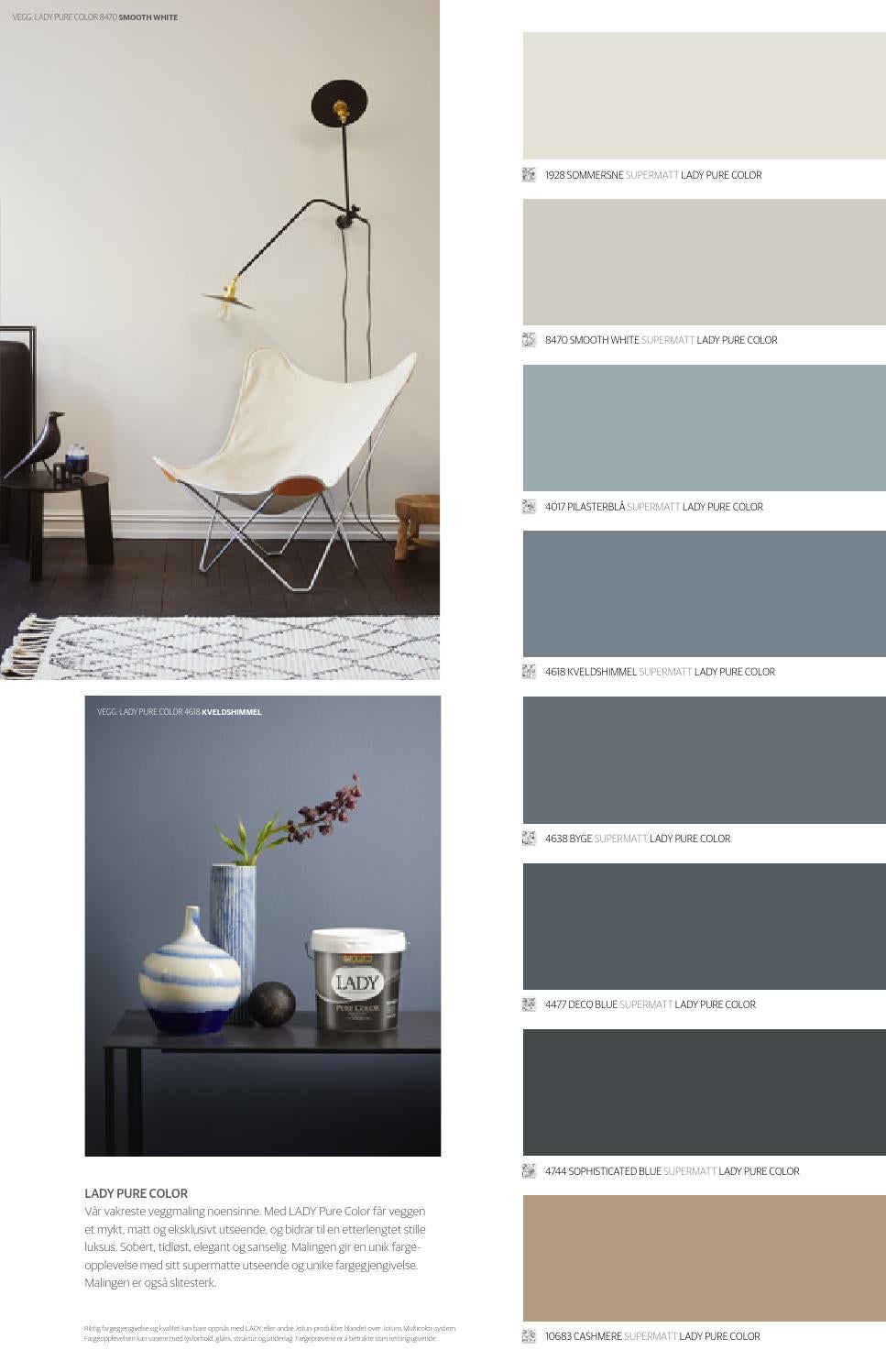 Jotun LADY - Det nye vakre fargekartet 2015 by Jotun Dekorativ AS - issuu