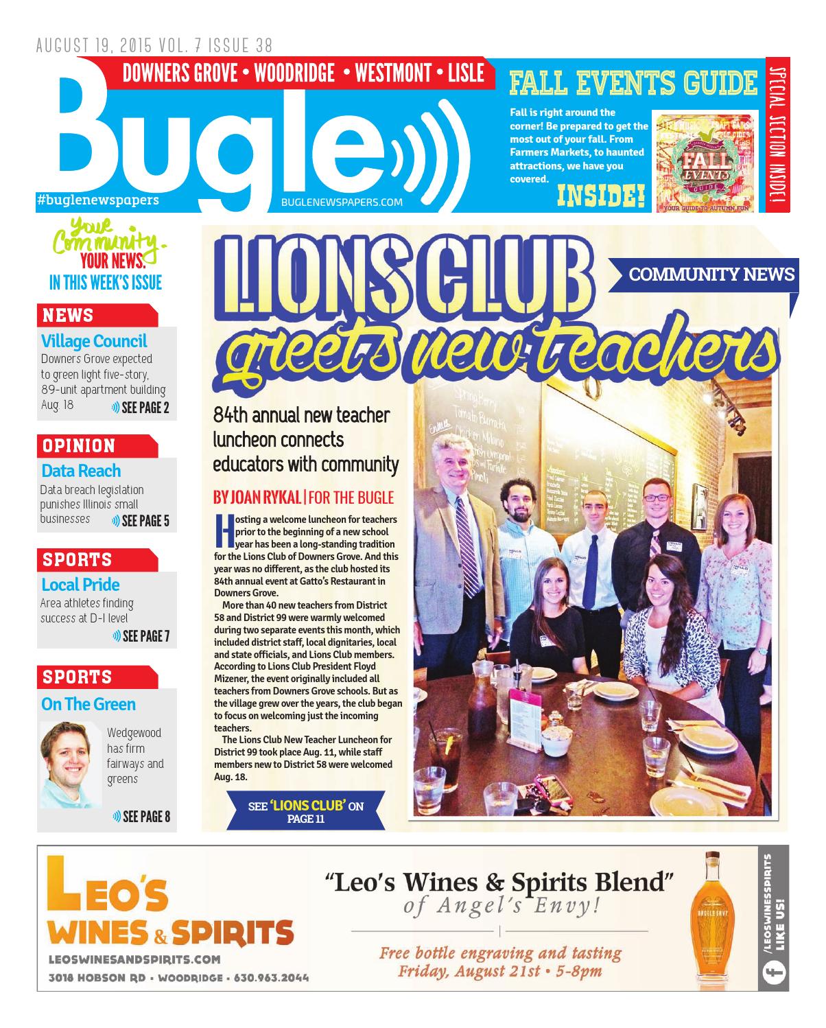 Downers Grove 8 19 15 By Bugle Sentinel Enterprise Newspapers Issuu
