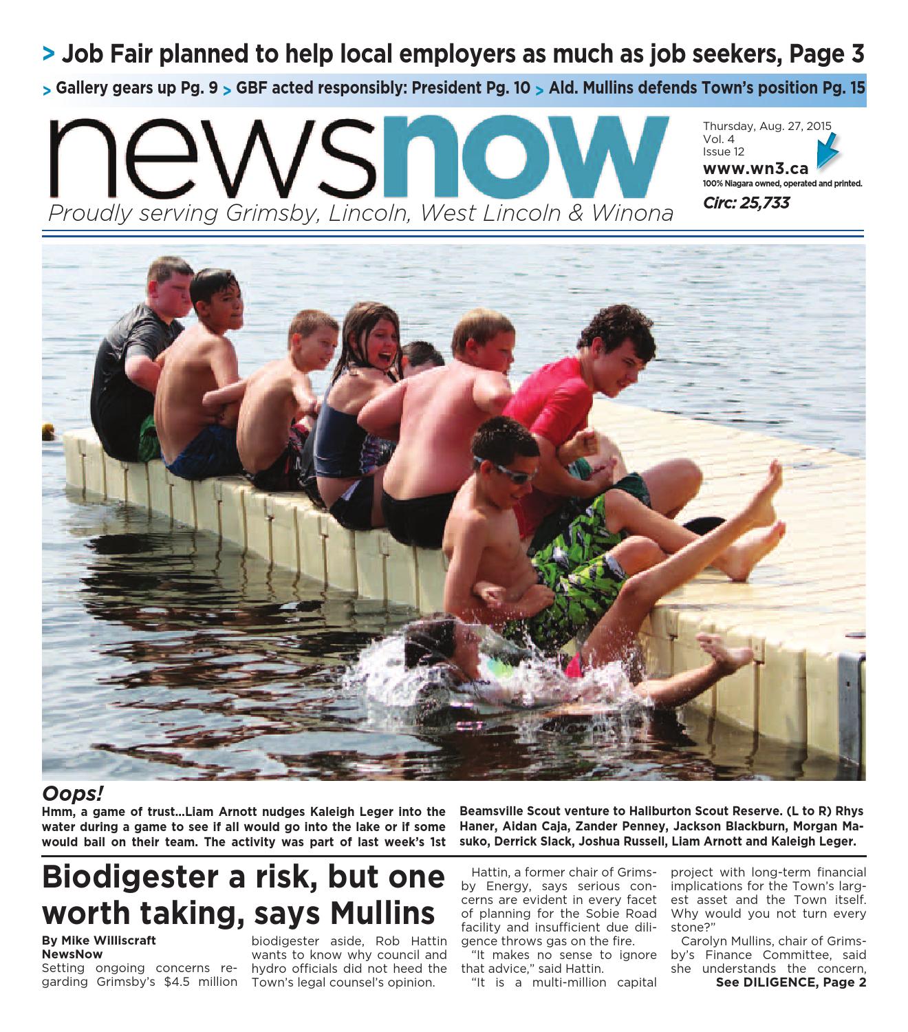 newsnow Niagara eedition August 27 2015 by newsnow Niagara Issuu