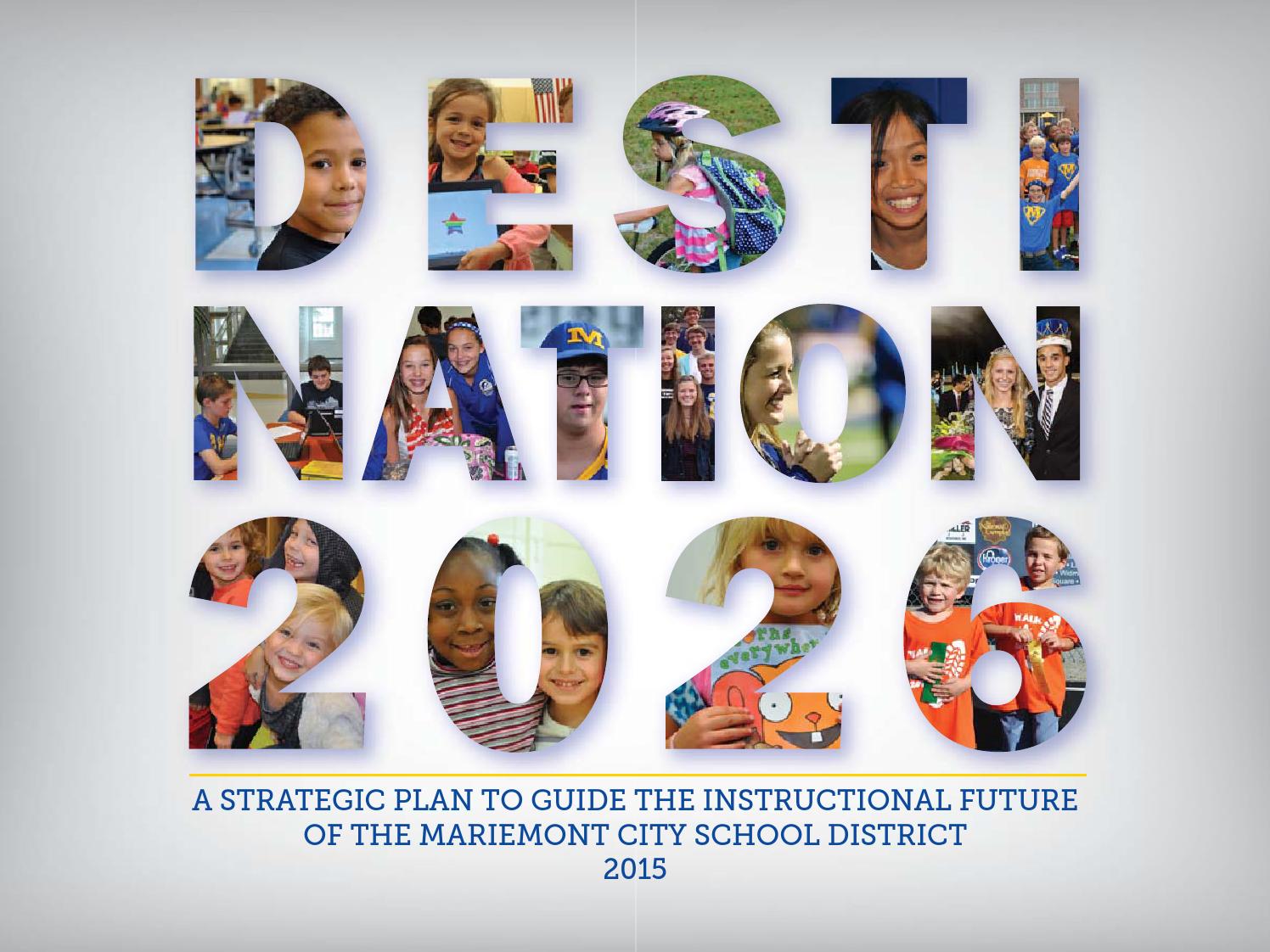 Destination 2026 Guide by Mariemont City School District Issuu
