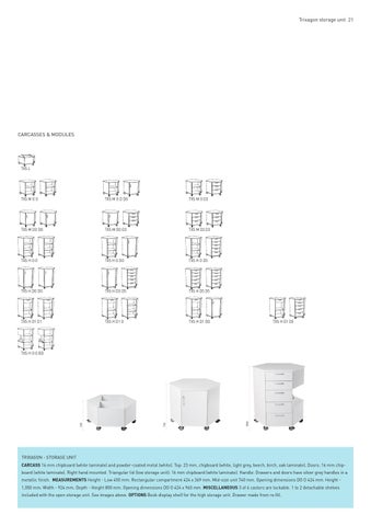 Kinnarps Group 家具目录 · TRIXAGON 凳 - English 第 21 页