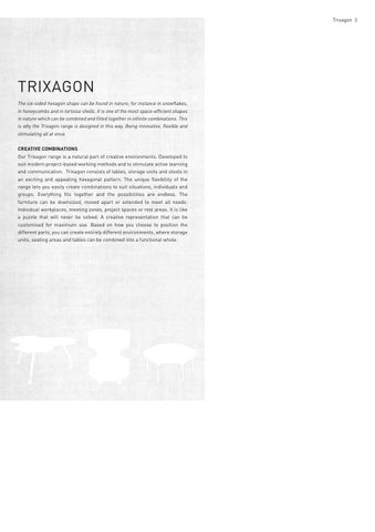 Kinnarps Group 家具目录 · TRIXAGON 凳 - English 第 3 页