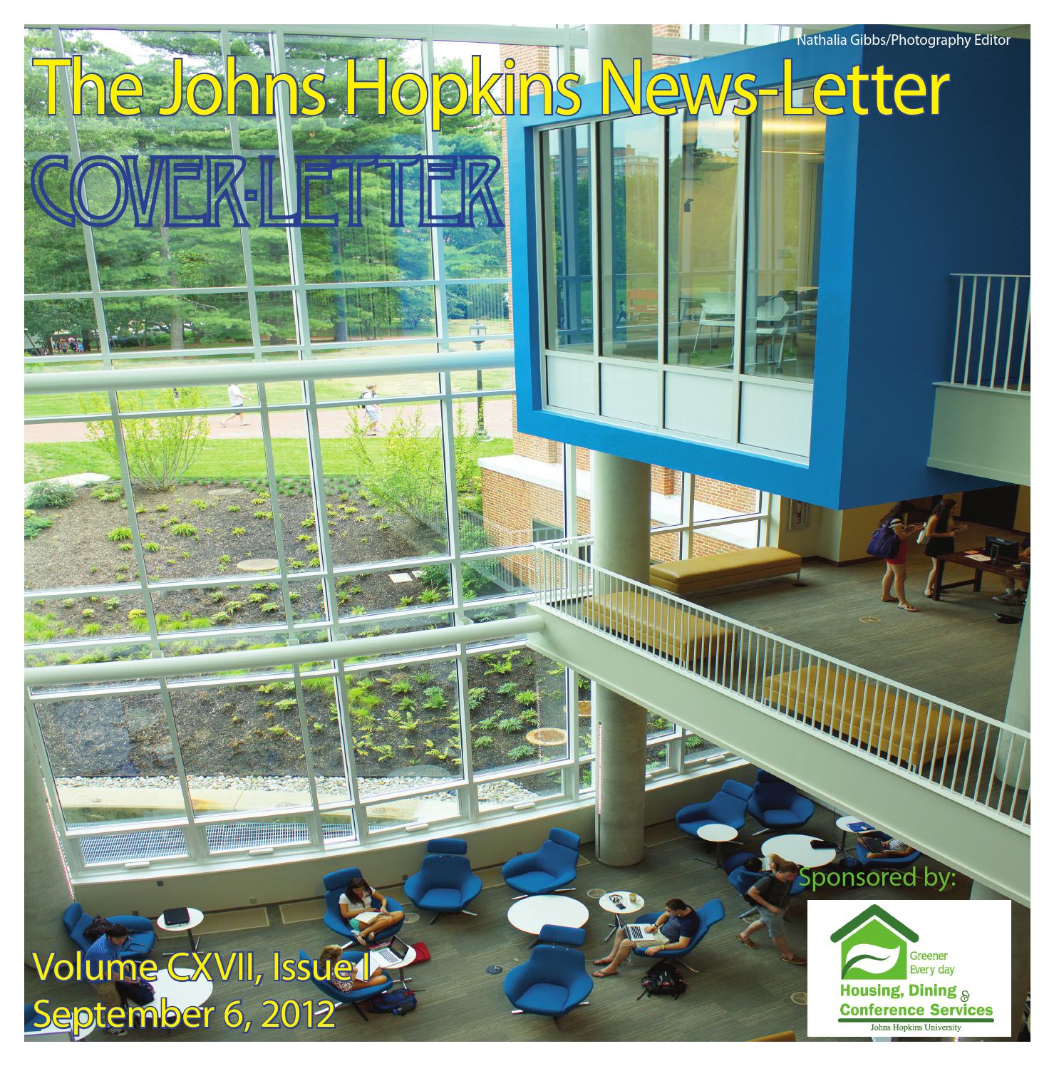 The CoverLetter 2012 by The Johns Hopkins NewsLetter Issuu