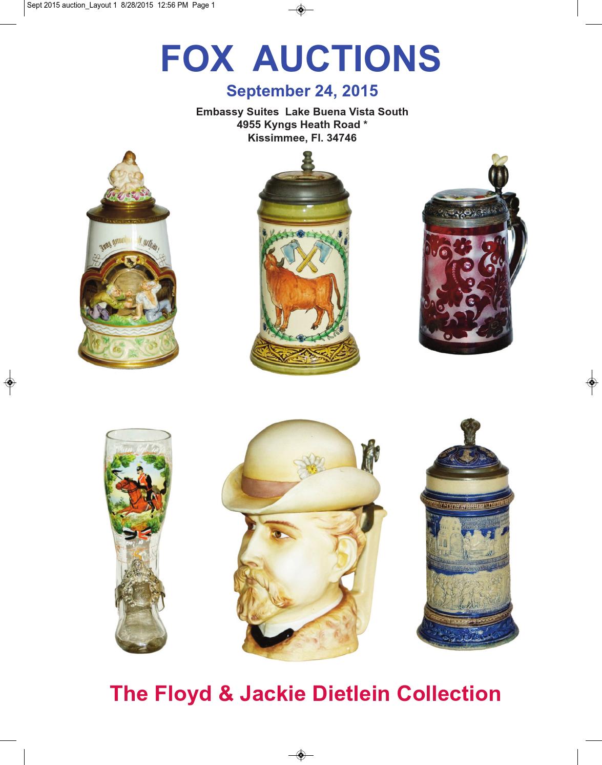 Sept 2015 auction by Fox Auctions Issuu