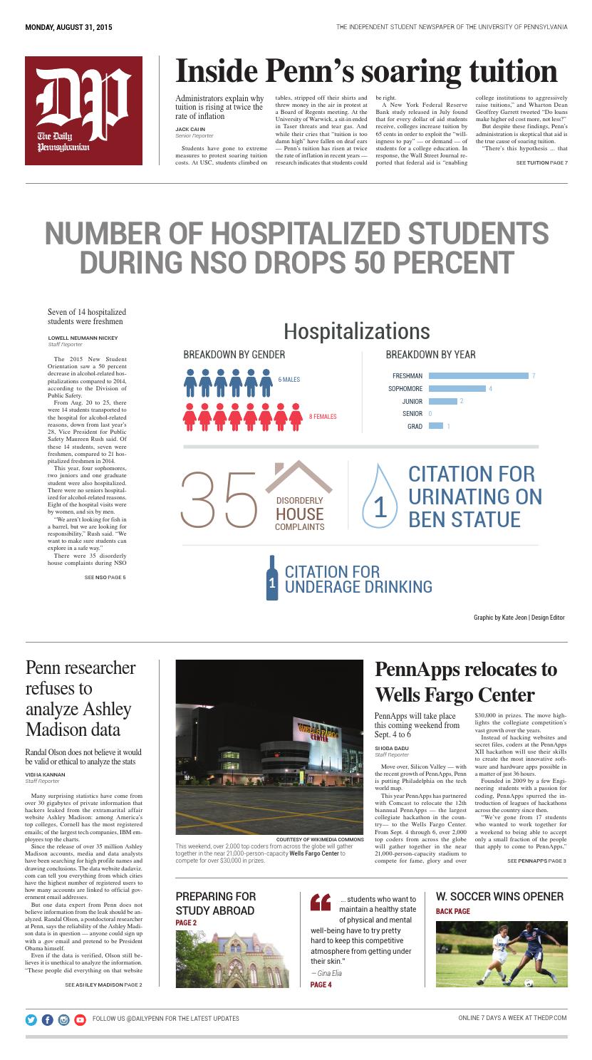August 31, 2015 by The Daily Pennsylvanian Issuu