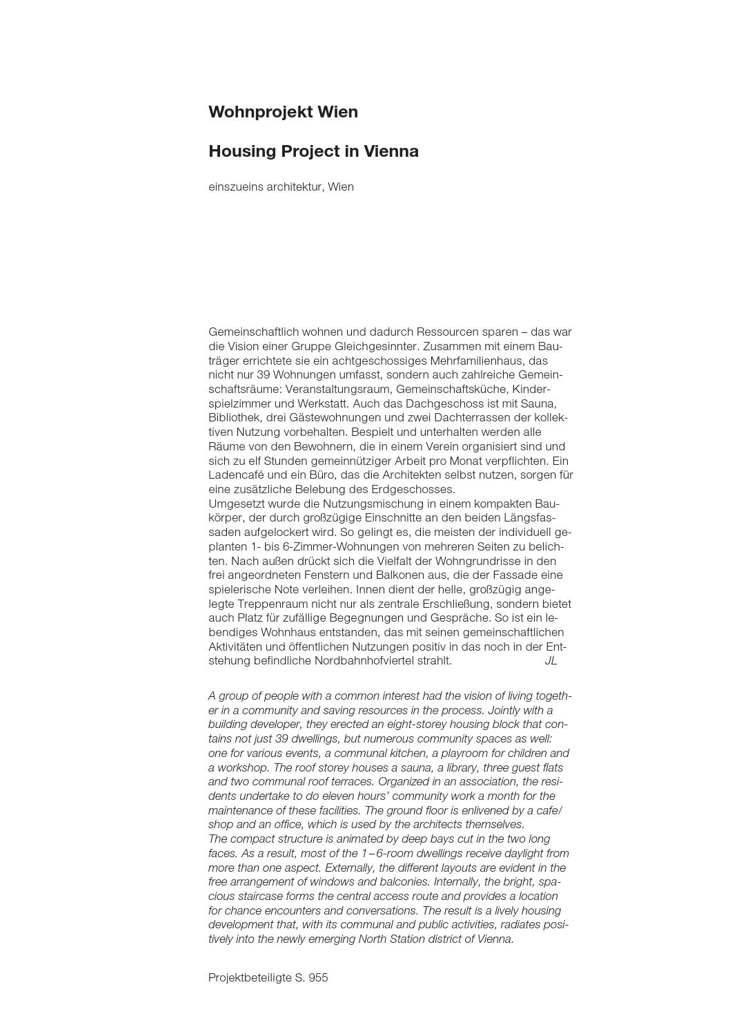 DETAIL 9/2015 - Konzept: Wohnen – urban und gemischt by DETAIL - Issuu