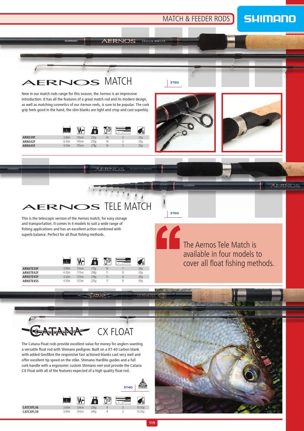 shimano aernos 15ft match float rod AX 3.9m 20g Coarse Fishing Sports & Outdoors Issuu