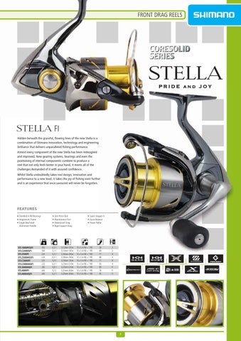shimano reel catalogue