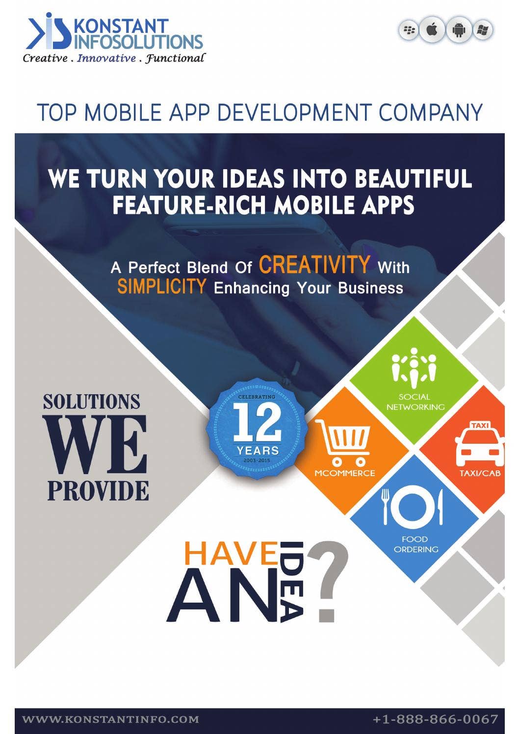 Enterprise Mobile Application Development Services - Konstantinfo by ...