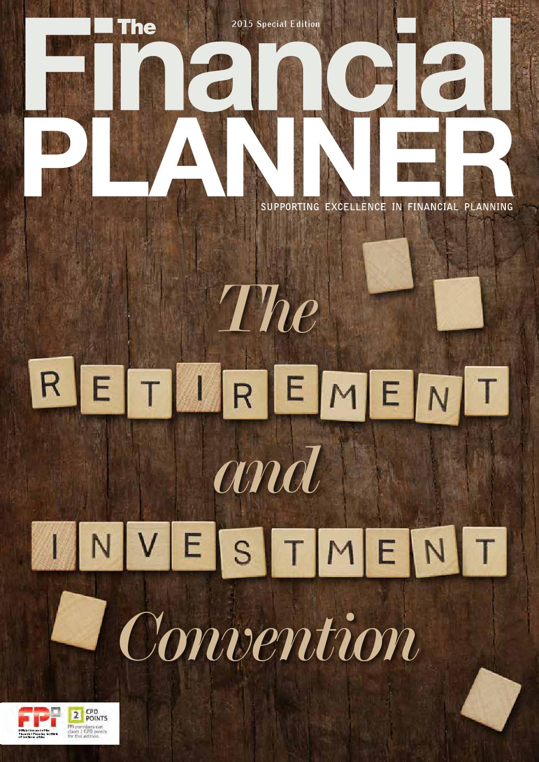 The Financial Planner magazine Special Edition (2015) by Sibongile