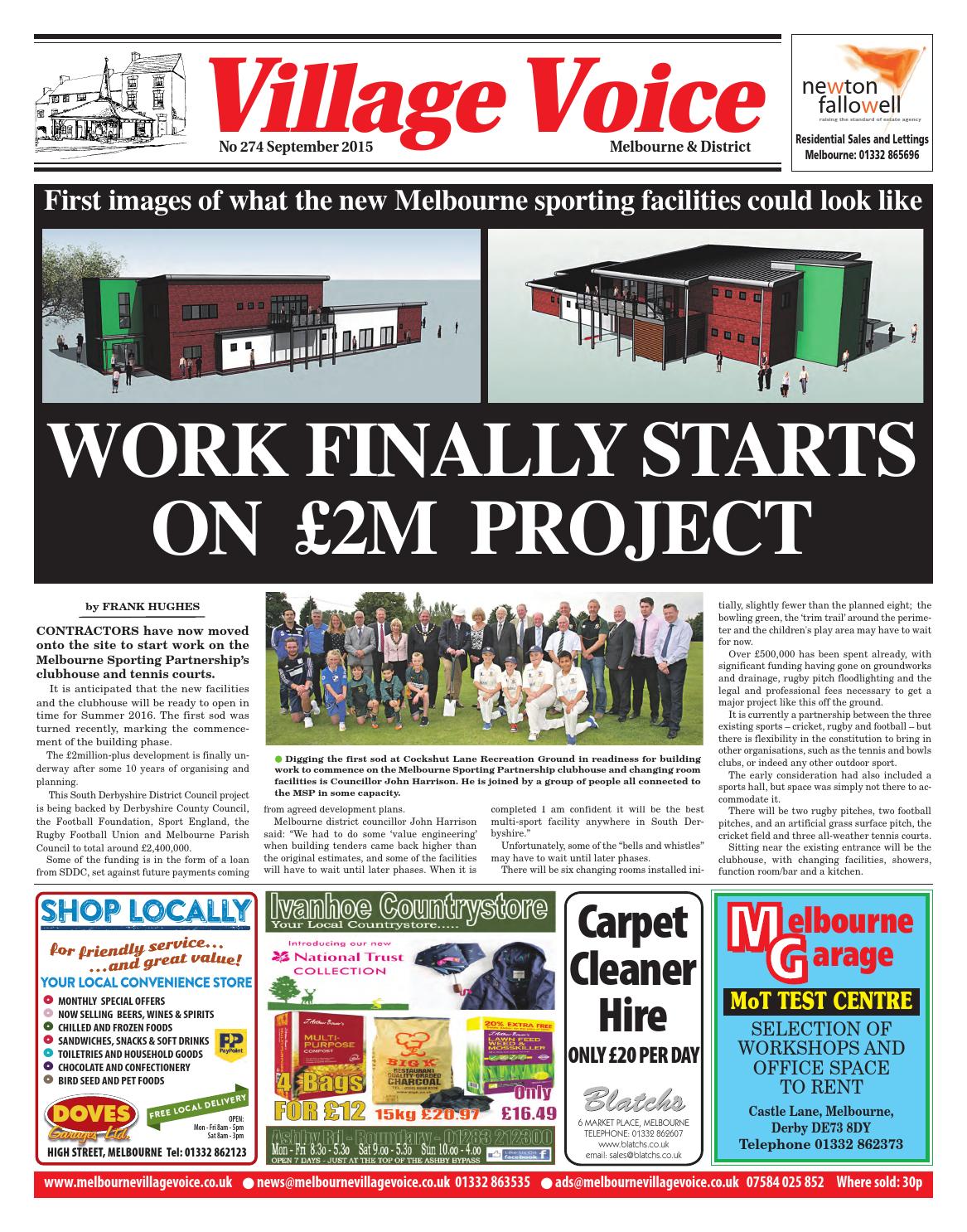 Melbourne Village Voice September 2015 by Village Voice Issuu