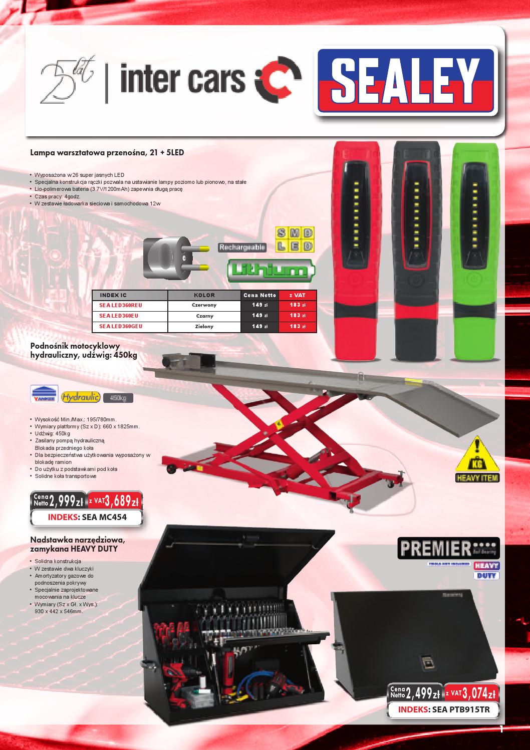 Gazetka Sealey 25 IC by InterCars SA Issuu