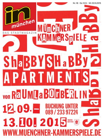 In münchen ausgabe 18/2015 by inmagazin verlags gmbh issuu Vorplatz altan 7 buchstaben