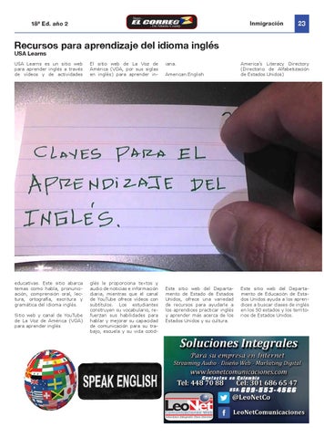 LLEGO EL CORREO AC 18A. Edicion año 2 第 23 页