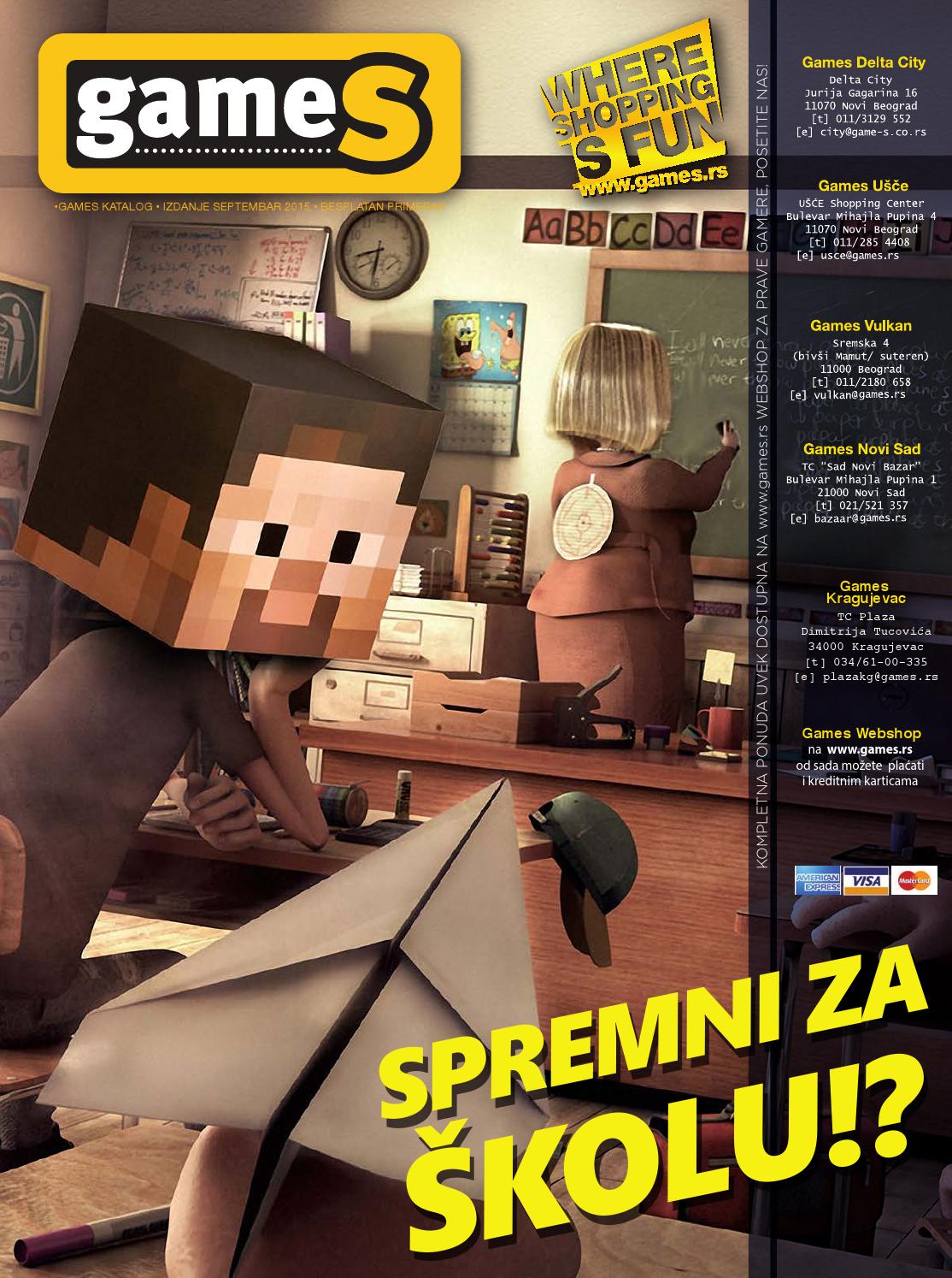 Games katalog Back to school 2015 by GameS Issuu
