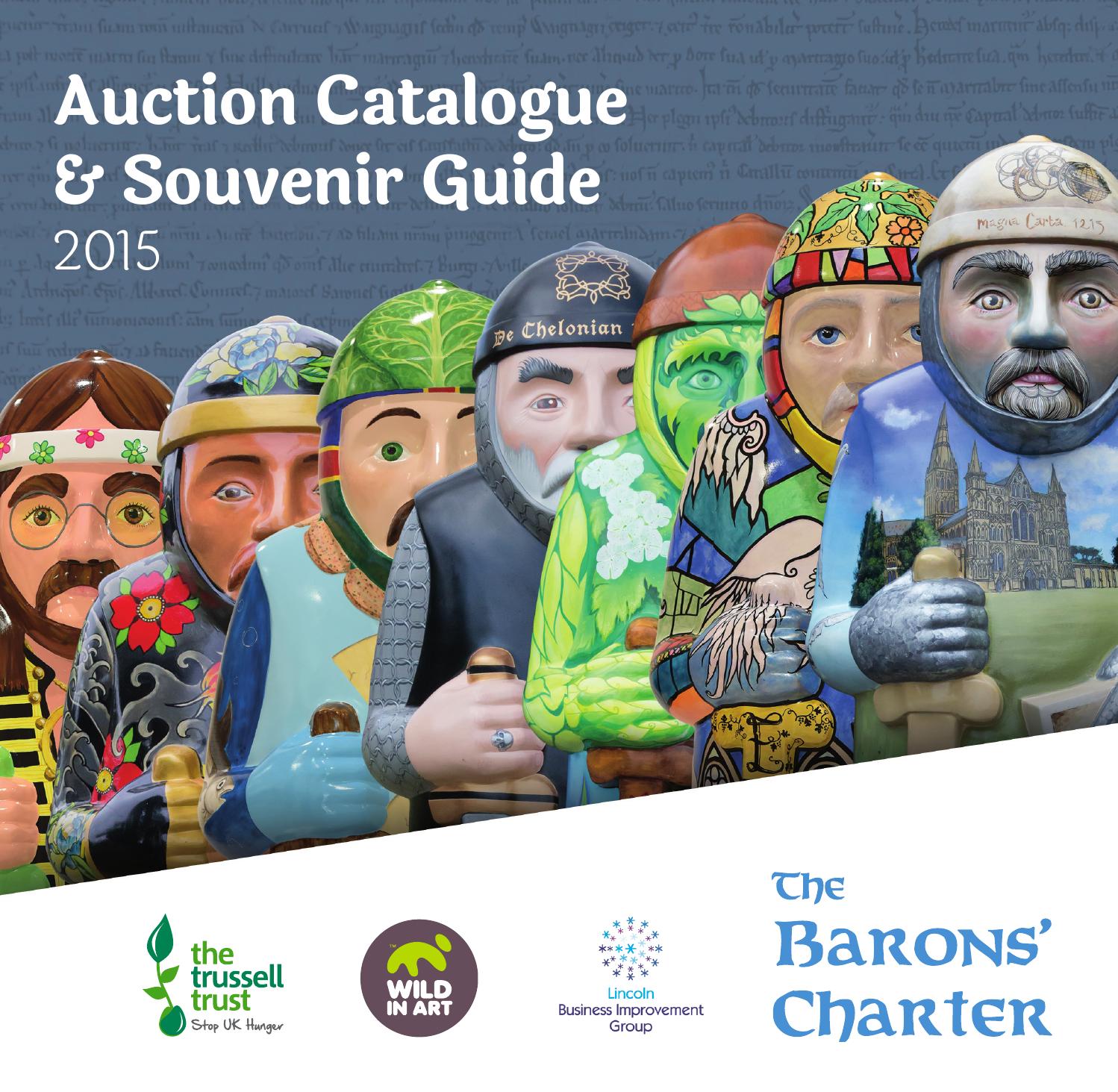 Barons' Charter 2015 Auction Catalogue & Souvenir Guide by The Trussell
