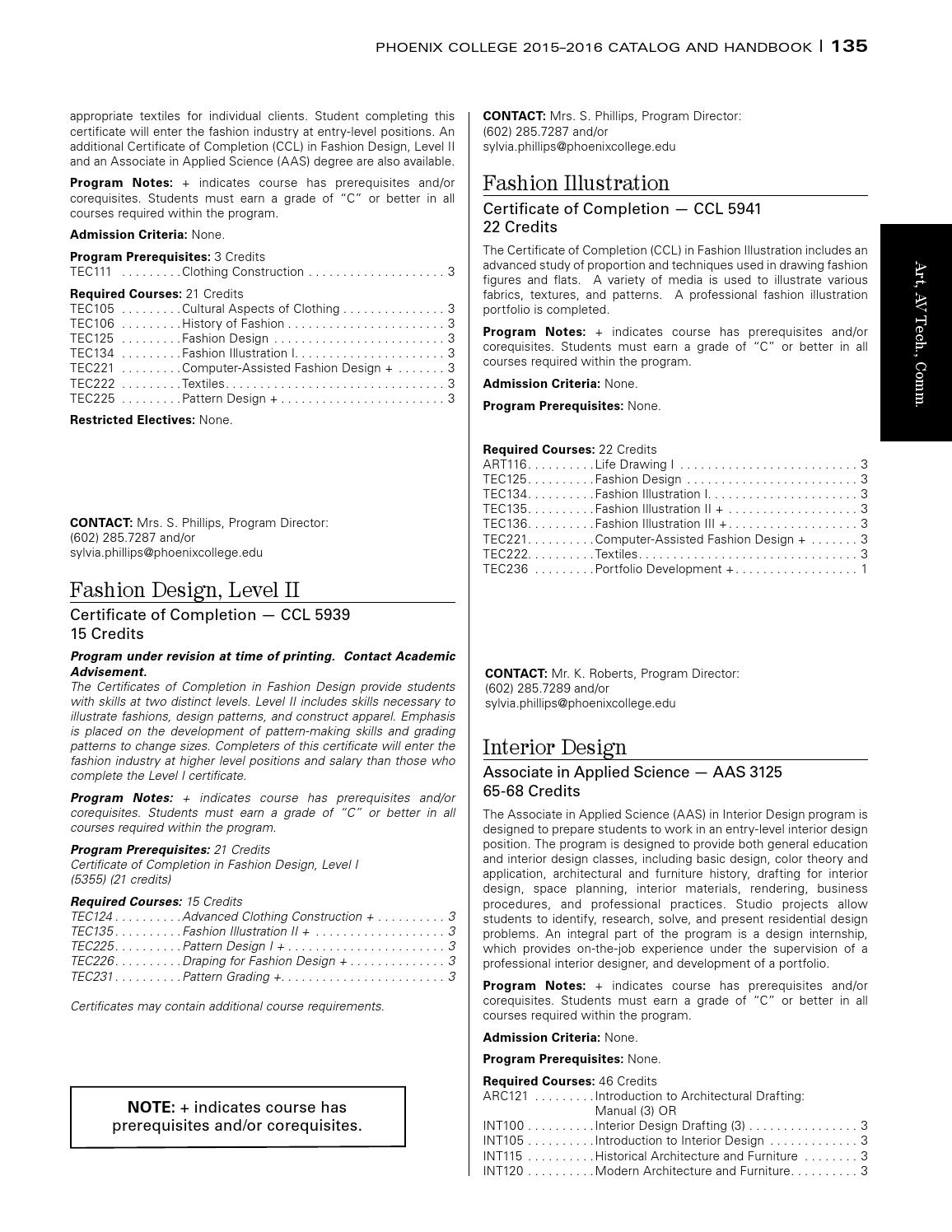201516 Phoenix College Catalog & Handbook by Phoenix College Issuu