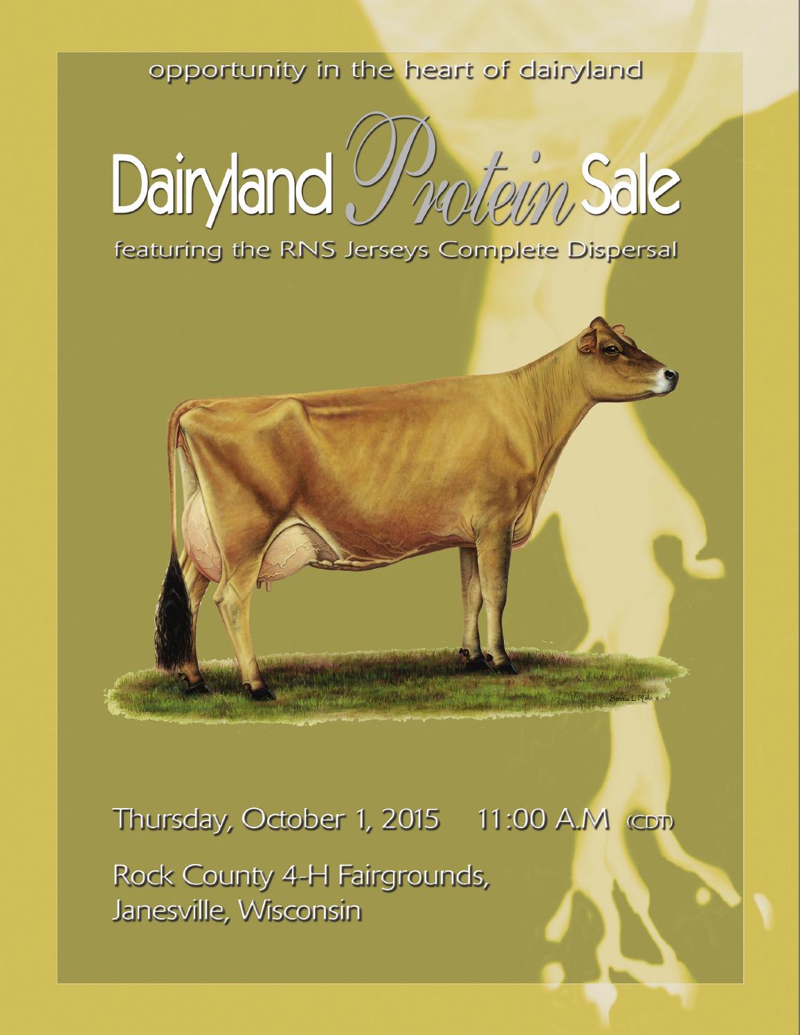Dairyland Protein Sale 2015 by AJCA/NAJ/JMS Issuu