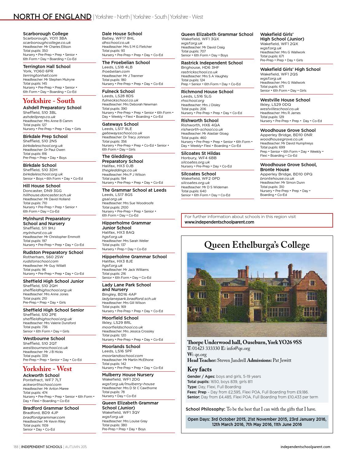 Independent School Parent Autumn Guide 2015 By The Chelsea
