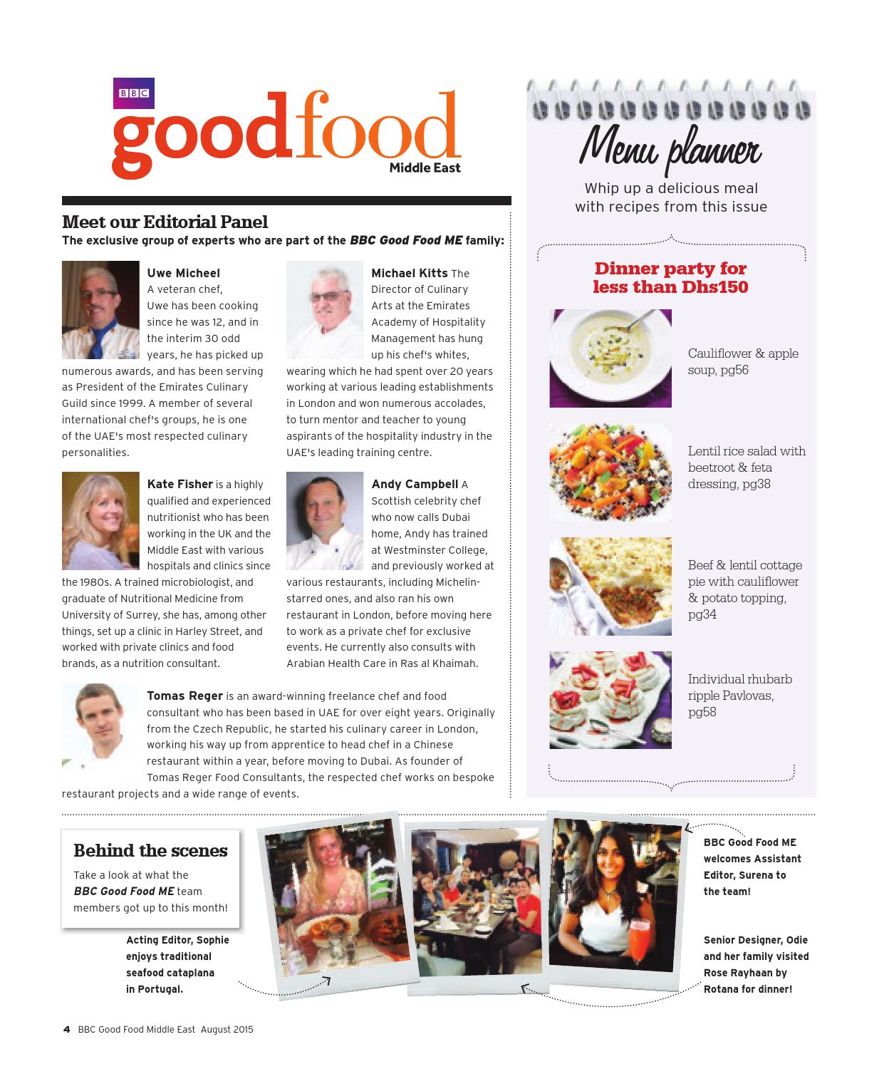 Bbc Good Food Me 2015 August By Bbc Good Food Middle East Issuu