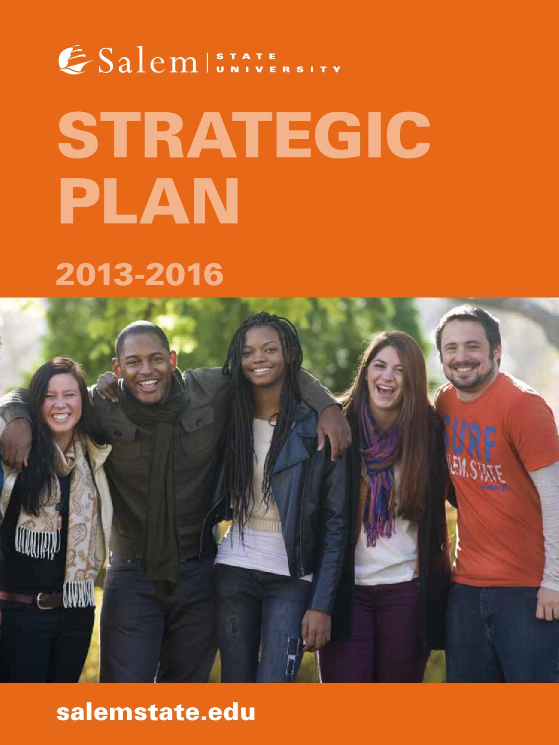 Salem State University Strategic Plan 20132016 by Salem State