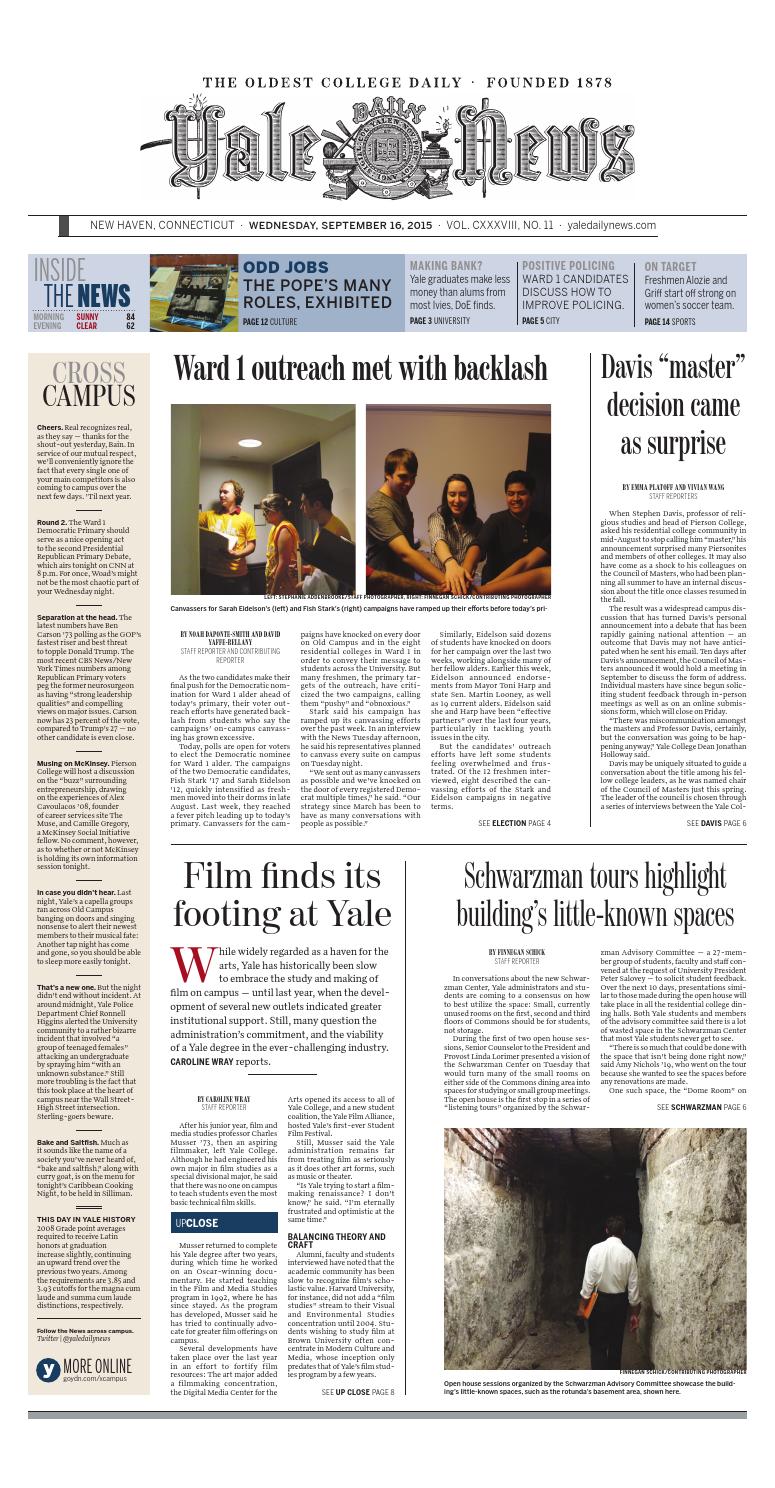 Today's Paper by Yale Daily News Issuu