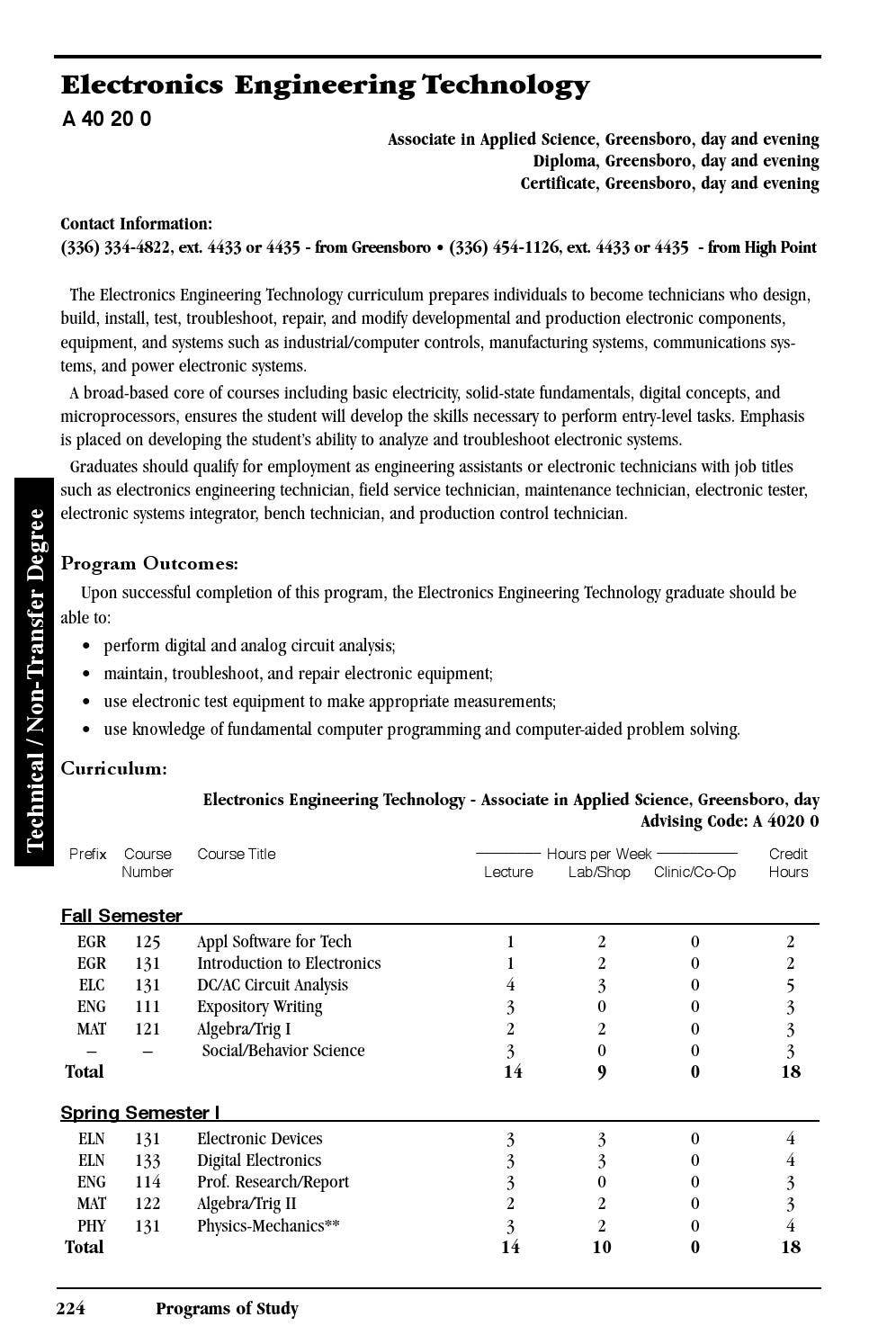 GTCC 20112012 Catalog Part 1 by Guilford Technical Community College