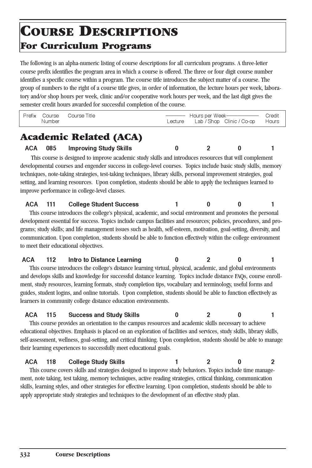 GTCC 20102011 Catalog Part 2 by Guilford Technical Community College