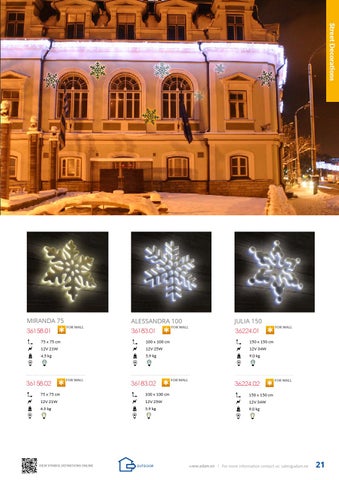 ADAMLIGHTS Adam Decolight Christmas 灯饰目录 2015/ 2016 Nordhs Design SWE 第 21 页