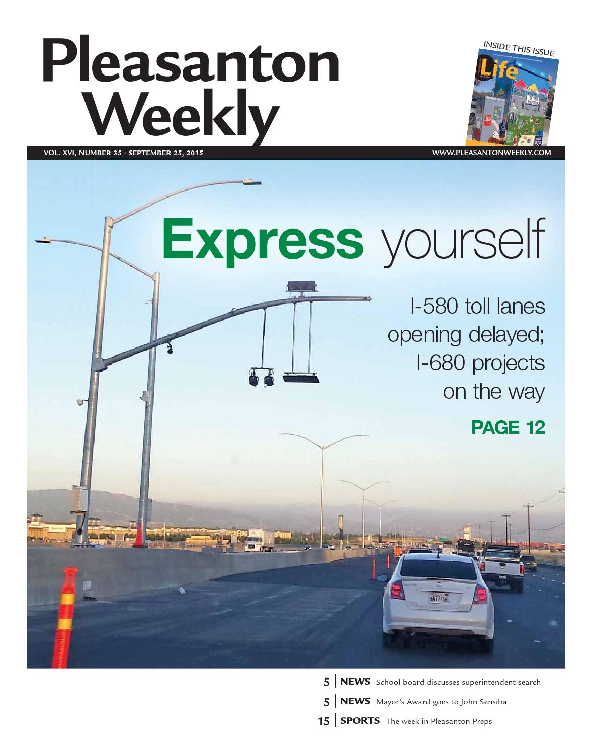 Pleasanton Weekly September 25, 2015 by Pleasanton Weekly Issuu
