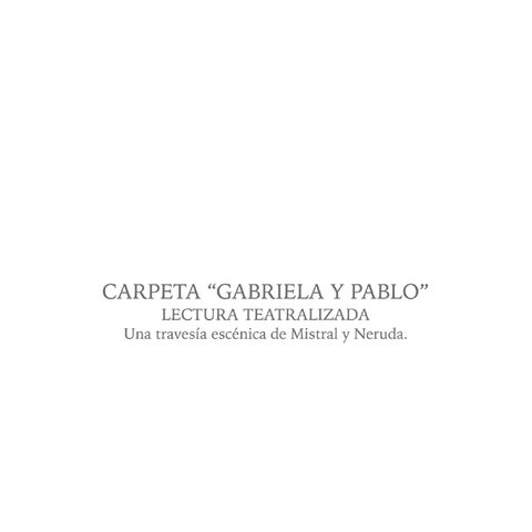 Carpeta "Gabriela y Pablo" 第 5 页