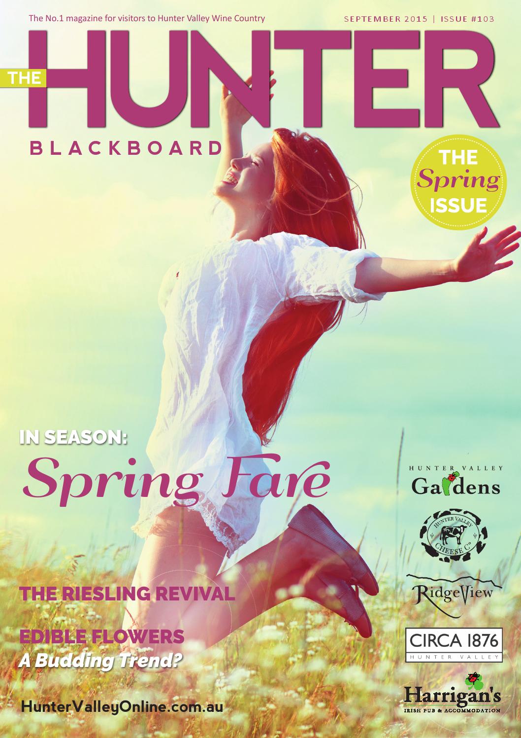 The Hunter Blackboard September 2015 by WCP MEDIA HUNTER VALLEY Issuu