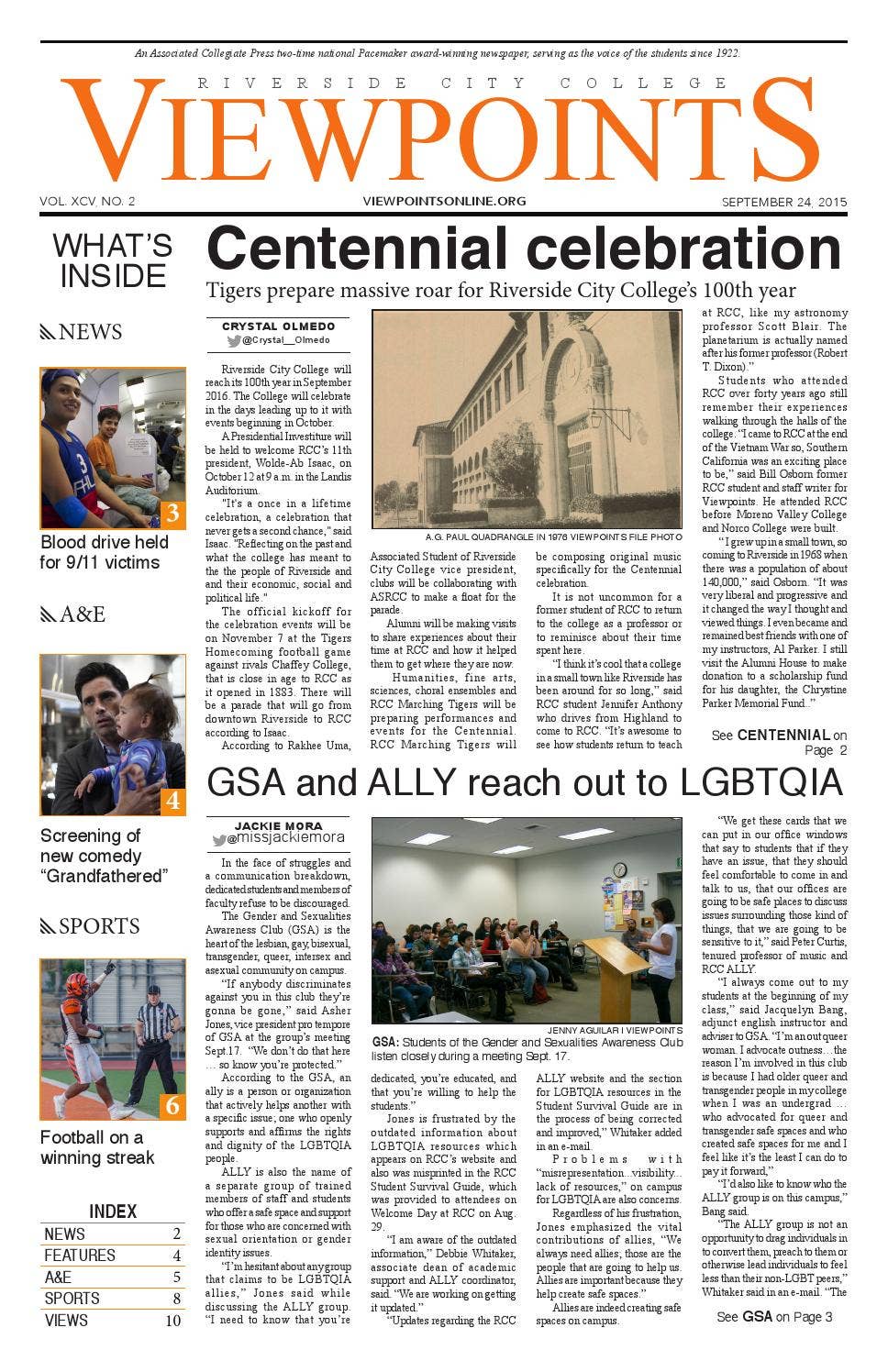 Viewpoints Issue #2 September 24, 2015 by RCC Viewpoints - Issuu