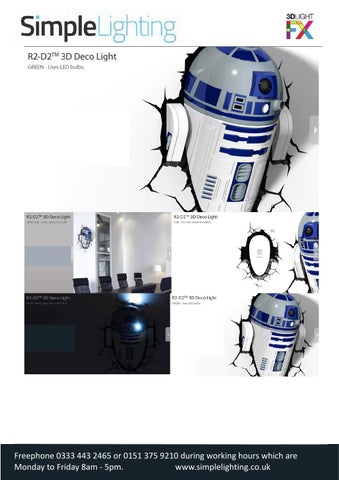 Starwars × Marvel 3D Wall 灯具 By Simple 灯饰 第 10 页