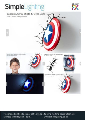 Starwars × Marvel 3D Wall 灯具 By Simple 灯饰 第 14 页