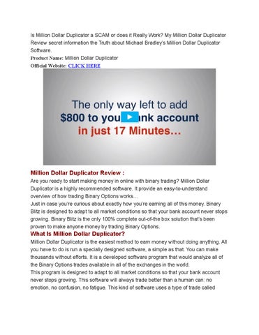 Does anyone really make money trading binary options