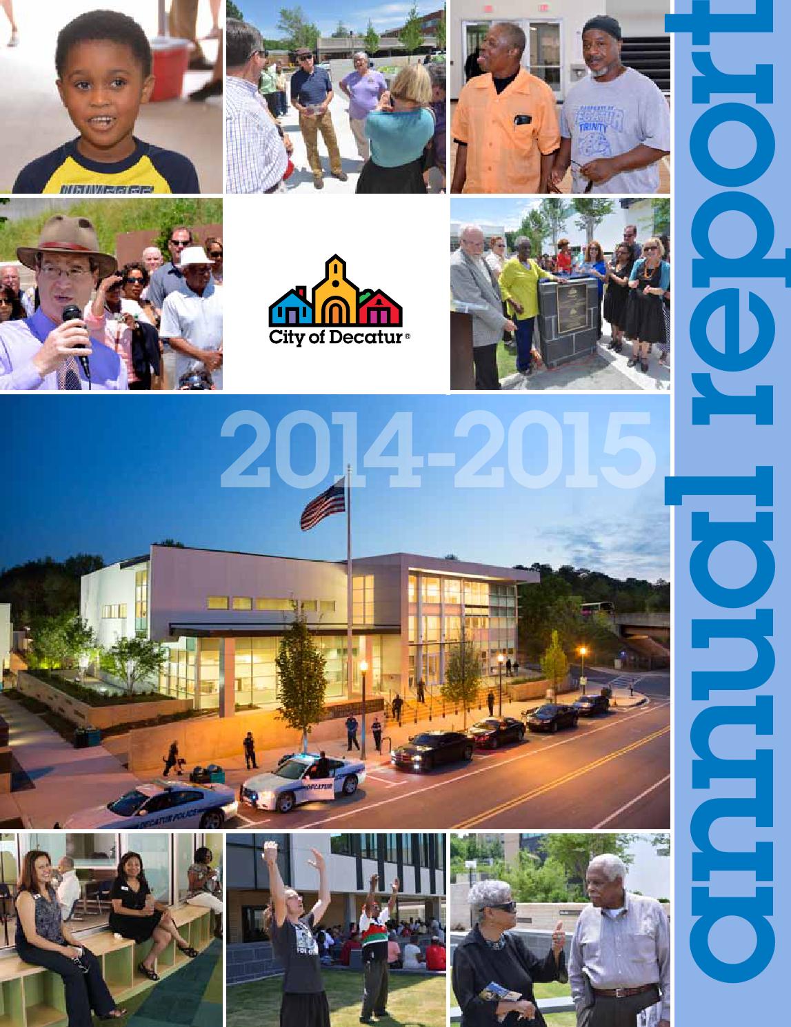 City of Decatur Annual Report 2015 by City of Decatur - Issuu