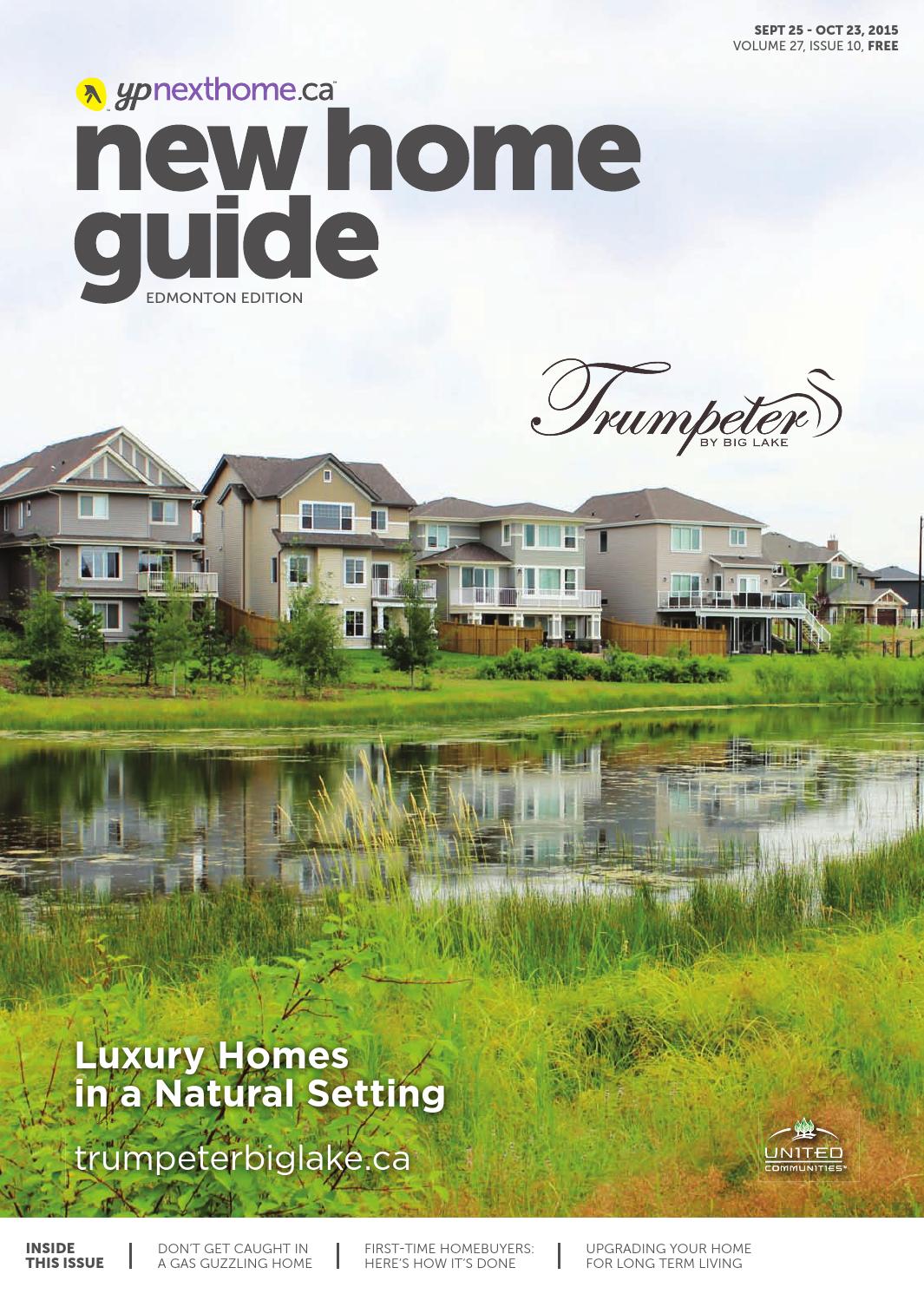 Edmonton New Home Guide Sept 25 2015 By Nexthome Issuu