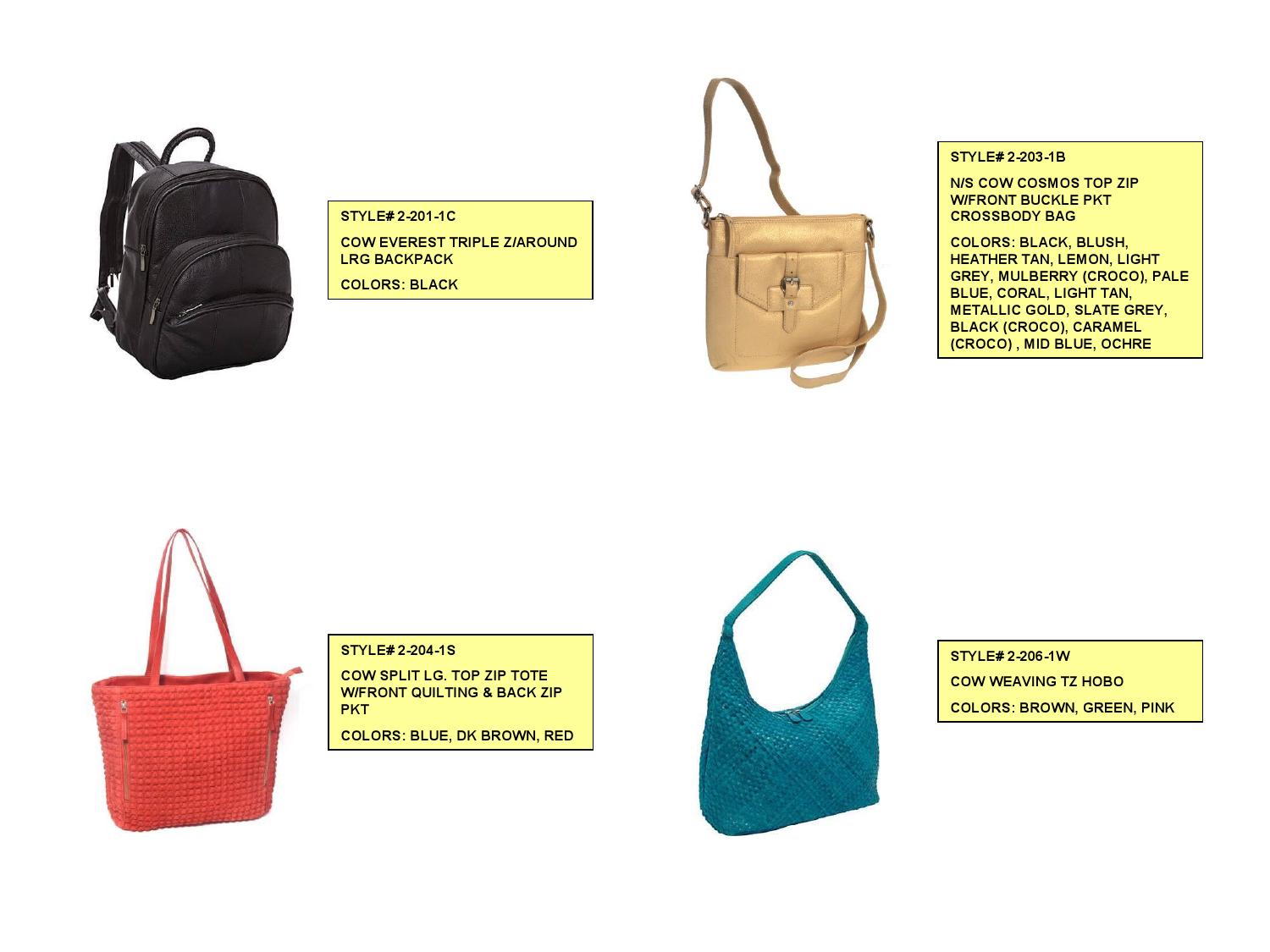 Ppt hand bag presentation by R&R Leather Issuu