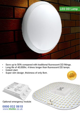 OneFruit Group 灯饰目录 · 2014 - LED 灯饰 , Hand Dryers × Water Coolers 第 19 页
