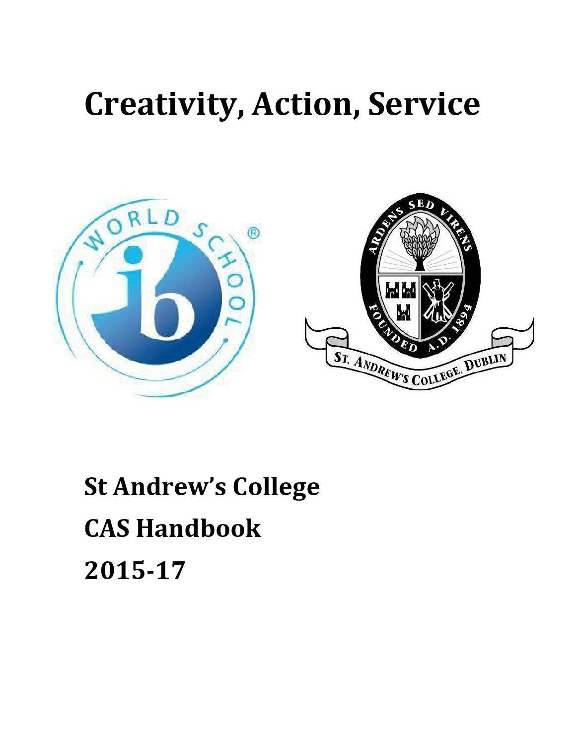 CAS booklet 2015-17 by Rob Micallef - Issuu