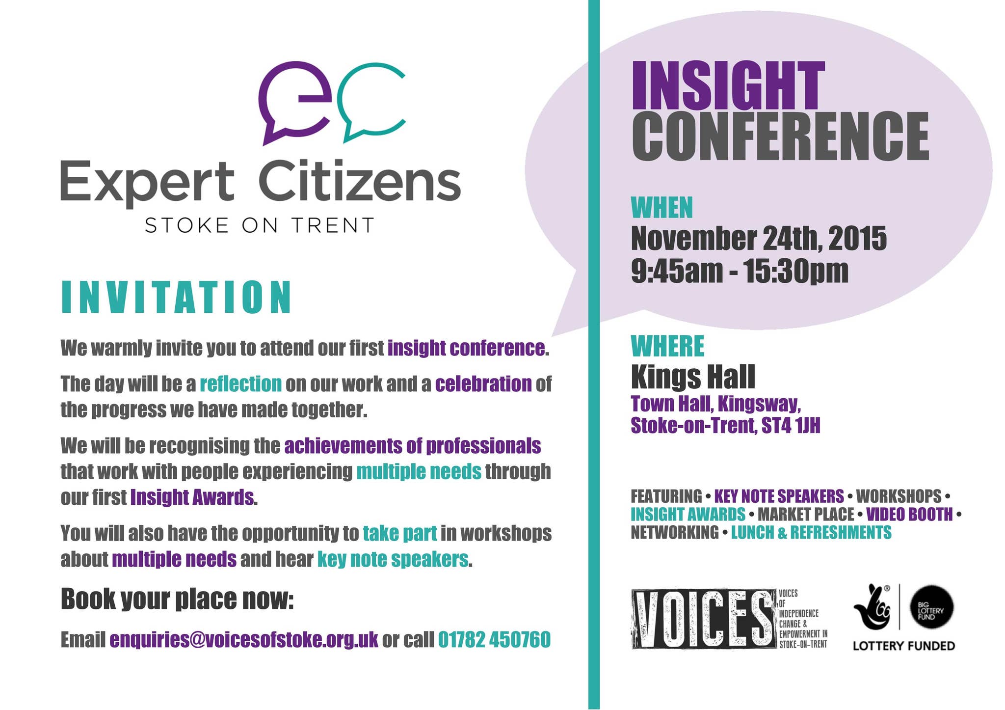 Insight Conference Insight Conference by VOICES - Issuu